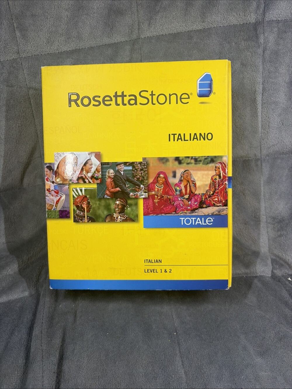 Rosetta Stone Italian Language Kit Version 4 Level 1 & 2 Headset Included 2010